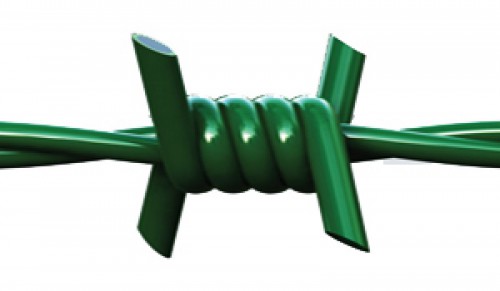 Pvc Kapl� Dikenli Tel